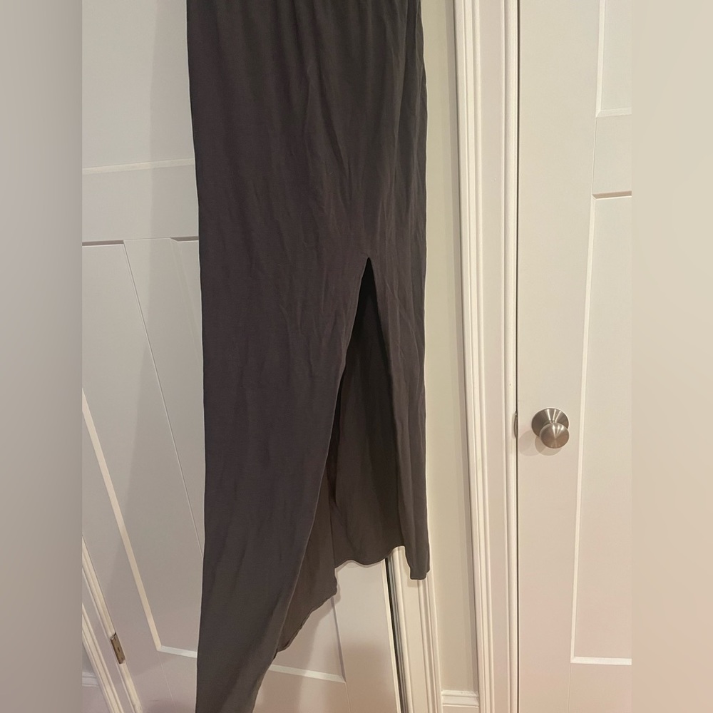 Comfy cotton strapless dress